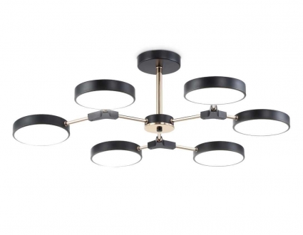 Люстра на штанге Ambrella light COMFORT FL516334 в стиле Хай-тек