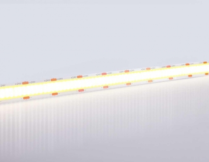Светодиодная лента Ambrella Light GS4802 COB 616Led/19W m/ 24V IP20 4500K/ 5m*12mm*2mm (2 конт.) GS4802