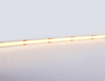 Светодиодная лента Ambrella Light GS4751 COB 528Led/14W m/ 24V IP20 3000K/ 5m*10mm*2mm (2 конт.) GS4751