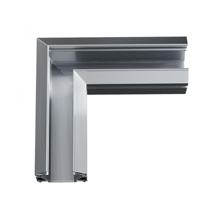 Угловой соединитель для ST003.129.04 ST Luce Skyline 48 ST003.199.04, цвет серебро,  в стиле Хай-тек