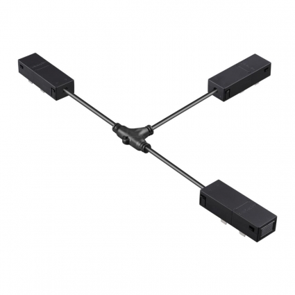 Гибкий токопроводящий соединитель T Novotech VECTOR 135314, цвет черный