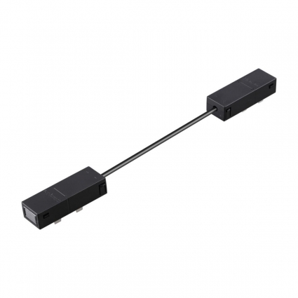Гибкий токопроводящий соединитель L Novotech VECTOR 135313, цвет черный