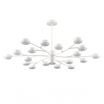 Люстра Lumion TORINA 8265/18 на площадь до 25 кв.м., цвет белый