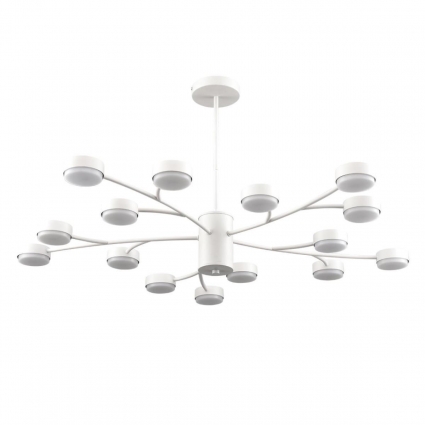 Люстра Lumion TORINA 8265/15 на площадь до 21 кв.м., цвет белый