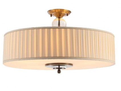 Потолочный светильник NEWPORT 3109/PL black brass, цвет латунь
