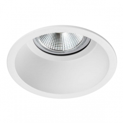Светильник встраиваемый MR16/GU10 max 1x12Вт Levigo Base Lightstar 010056, цвет белый,  в стиле Хай-тек