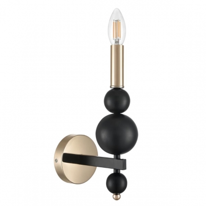 Бра Lumion NANA 8106/1W на площадь до 2 кв.м., цвет черный,  в классическом стиле