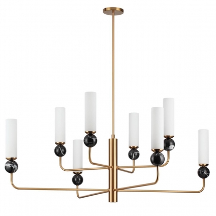 Люстра Odeon Light Midcent 4361/8, цвет черный