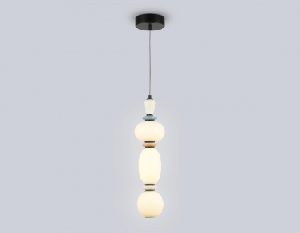 Люстра Ambrella Light HIGH LIGHT LH53142 на площадь до 14 кв.м., цвет белый,  в стиле модерн