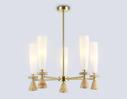 Люстра Ambrella Light HIGH LIGHT LH75371 на площадь до 18 кв.м., цвет белый