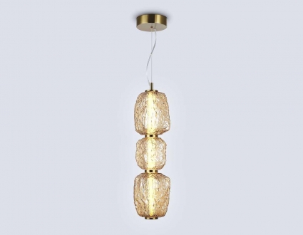 Люстра Ambrella Light HIGH LIGHT LH30102 на площадь до 23 кв.м., цвет коричневый,  в стиле модерн