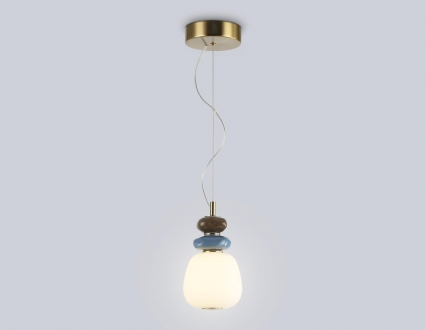 Люстра Ambrella Light HIGH LIGHT LH53161 на площадь до 6 кв.м., цвет белый,  в стиле модерн