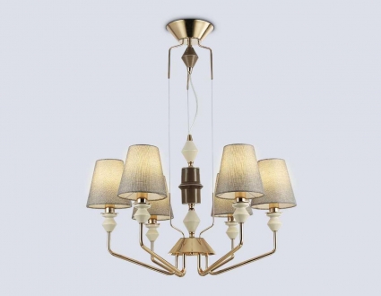 Люстра Ambrella Light HIGH LIGHT LH75401 на площадь до 20 кв.м., цвет серый