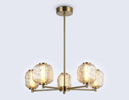 Люстра Ambrella Light HIGH LIGHT LH30104 на площадь до 28 кв.м., цвет коричневый,  в стиле модерн