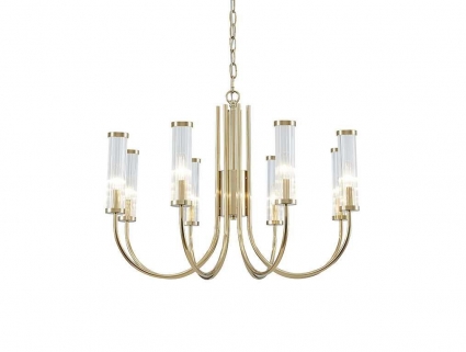 Люстра NEWPORT 4558/C new gold, цвет прозрачный