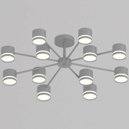 Люстра Reluce 89730-0.3-12 GX53 GREY на площадь до 72 кв.м., цвет серый