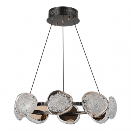 Подвесной светодиодный светильник ST Luce Enigma SL6018.203.64 для гостиной площадью до 22 кв.м.,  в стиле арт-деко