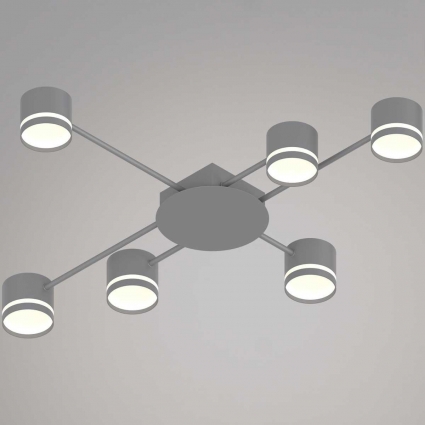 Люстра Reluce 56730-0.3-06 GX53 GREY на площадь до 36 кв.м., цвет белый
