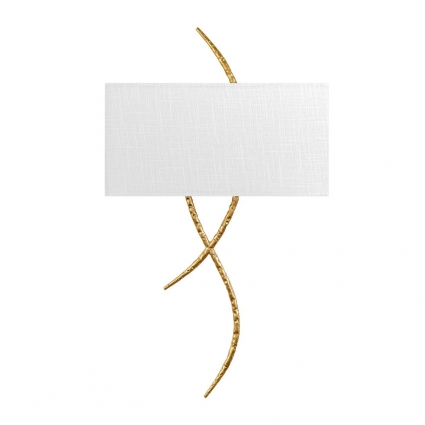 Настенный светильник Loft It Romance 10457 Gold, цвет белый,  в стиле арт-деко