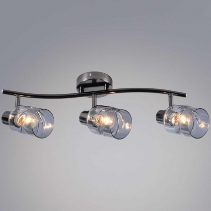 Спот Reluce 05964-0.8-03 DARK CHROME на площадь до 18 кв.м., цвет серый