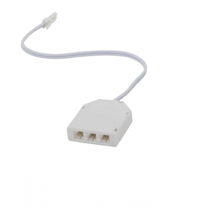 Адаптер для светильников 036ХХХ DC12В LED max 4x5Вт (0,5м кабель) Mobiled Lightstar 036004, цвет белый