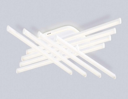Люстра Ambrella Light COMFORT FL6261 на площадь до 28 кв.м., цвет белый,  в стиле Хай-тек