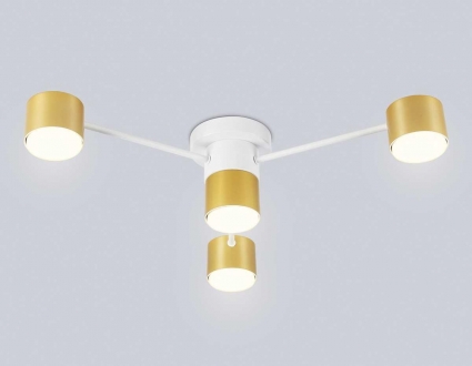 Люстра Ambrella Light COMFORT FL51720 на площадь до 10 кв.м., цвет белый