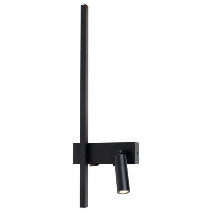 Светильник настенный Aployt Reymand APL.342.01.13, цвет черный,  в стиле модерн