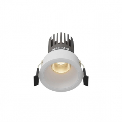 Встраиваемый светильник Maytoni Technical DL123-10W-3K-W, цвет белый