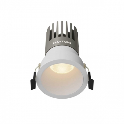 Встраиваемый светильник Maytoni Technical DL118-15W-3K-W, цвет белый