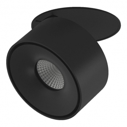 Встраиваемый светодиодный спот DesignLed GW-8001S-15-BL-WW 004896 для магазина, цвет черный,  в современном стиле
