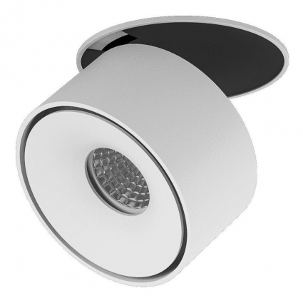 Встраиваемый светодиодный спот DesignLed GW-8001S-9-WH-NW 004891 для магазина, цвет белый,  в современном стиле