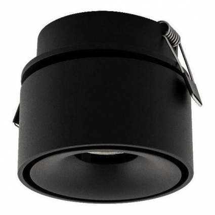 Встраиваемый светодиодный спот DesignLed WL T003112-KZ-12-BL-NW 003977 для офиса, цвет черный,  в современном стиле