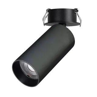 Встраиваемый светодиодный спот Arlight SP-Gabi-Built-Flap-R50-9W Day4000 049929, цвет черный,  в стиле Хай-тек