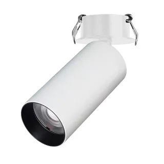 Встраиваемый светодиодный спот Arlight SP-Gabi-Built-Flap-R60-12W Warm3000 049936, цвет белый,  в стиле Хай-тек