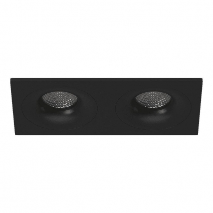 Встраиваемый светильник DesignLed DL-MJ-1012G-B 002984 на площадь до 3 кв.м., цвет черный,  в современном стиле