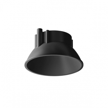 Декоративная черная рамка-отражатель Maytoni Technical для светильников серии Alfa LED Ring8-10W-RD-B, цвет черный