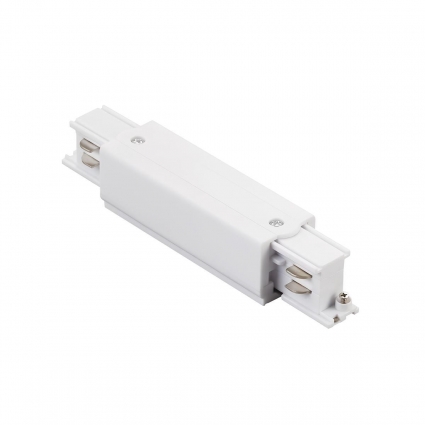Питание центральное к треку 5040xx-(F)/(R) Quattro Lightstar 504186-FRPS, цвет белый,  в стиле Хай-тек