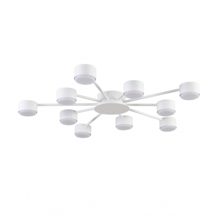Люстра Lumion COMFI 8343/10C на площадь до 14 кв.м., цвет белый