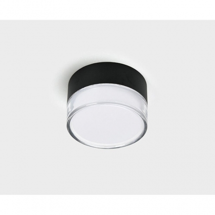 Потолочный светодиодный светильник Italline IT06-6042 black 3000K, цвет черный