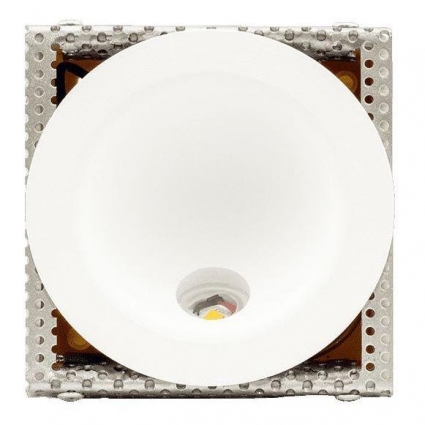 Настенный светодиодный светильник DesignLed GW-R806-3-WH-WW 003294 для ванной, цвет белый,  в современном стиле