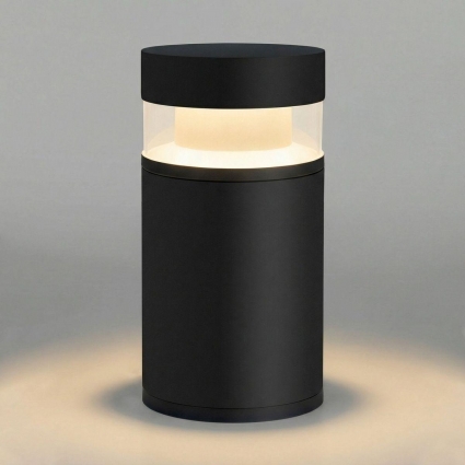Уличный светодиодный светильник Elektrostandard 1531 TECHNO LED a072084 на площадь до 3 кв.м., цвет черный,  в современном стиле