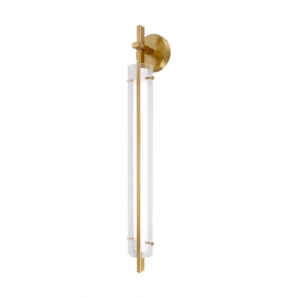 Бра Indigo Vitreo 11067/1W Brass V000177L на площадь до 4 кв.м., цвет бронза,  в стиле модерн