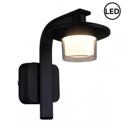 Уличный настенный светильник Reluce 08334-9.2-001JH LED12W BK RLOS, цвет черный