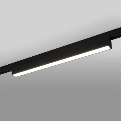 Трековый светодиодный светильник Elektrostandard X-Line черный матовый 28W 4200K LTB55 a052446 для кухни, цвет черный,  в стиле Хай-тек