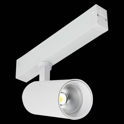 Трековый светильник ST LUCE SKYLINE 220 ST660.596.20H на площадь до 7 кв.м., цвет белый,  в стиле Хай-тек