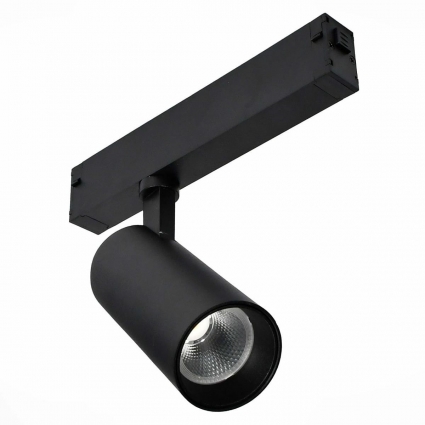 Трековый светильник ST LUCE SKYLINE 220 ST660.436.20H на площадь до 7 кв.м., цвет черный,  в стиле Хай-тек