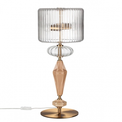 Настольная лампа Odeon Light Terra Modern 5414/2T на площадь до 4 кв.м., цвет бронза
