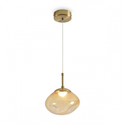 Подвесной светильник Freya Modern Mote FR5601PL-L40YA, цвет желтый