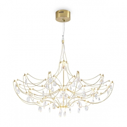 Подвесной светильник Freya LED Amela FR6138PL-L30BS, цвет латунь